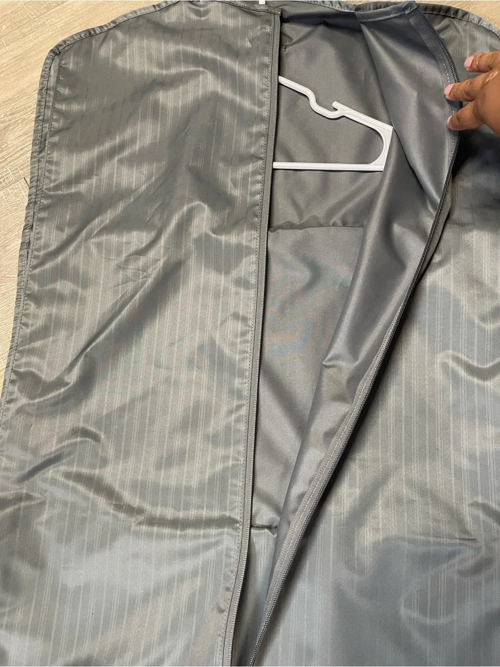 TUMI Gray Travel Luxury Garment Bag- Unisex